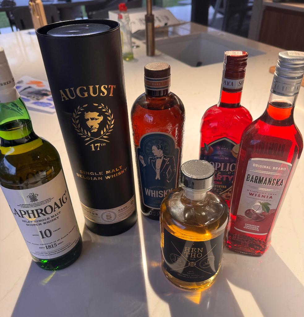 lot whiskey, gin , likeur, Ophalen of Verzenden, Nieuw, Overige typen