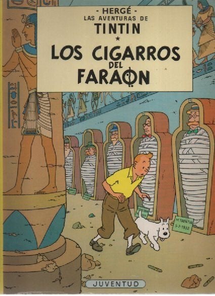 TINTIN - 2 albums en espagnol - Los cigarros + El loto azul, Plusieurs BD, Enlèvement ou Envoi, Comme neuf