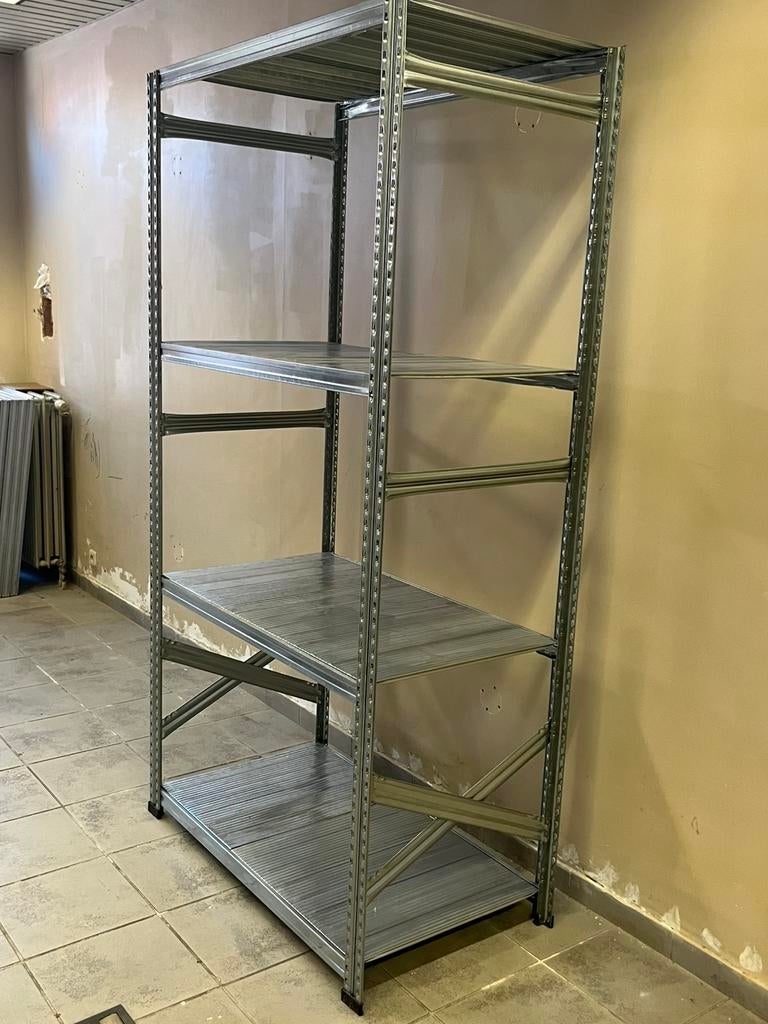 Étagères métalliques en Galva pour rangement professionnel, Articles professionnels, Aménagement de Bureau & Magasin | Entrepôt, Rayonnage & Stockage