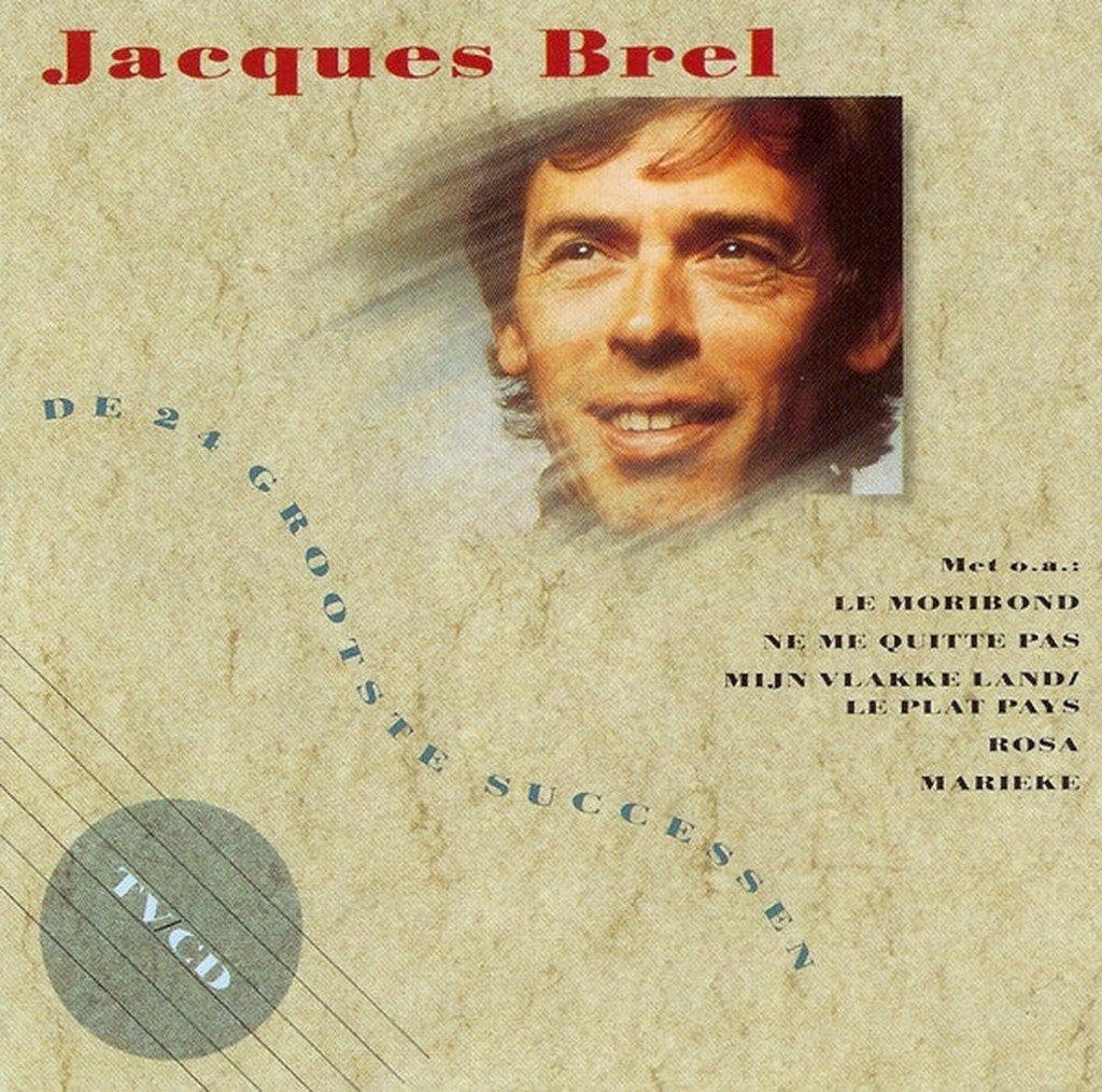 Jacques Brel - De 24 Grootste Successen, CD & DVD, Enlèvement ou Envoi, Chanson