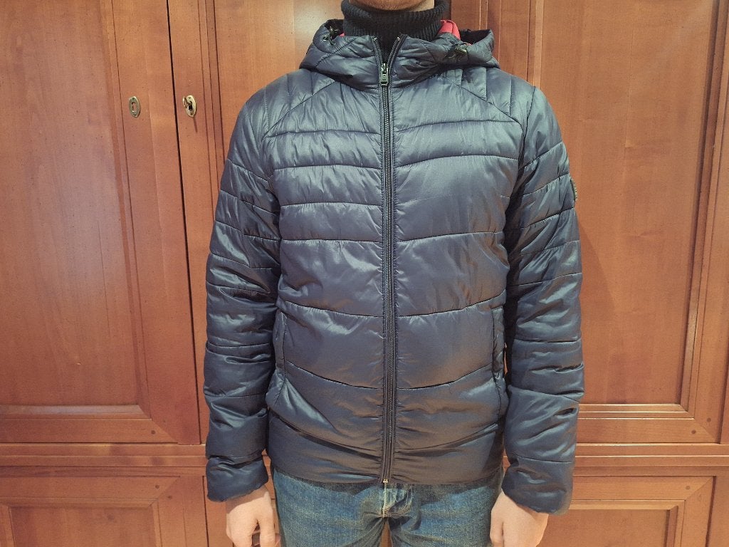 Doudoune taille S jack & Jones, Enlèvement ou Envoi, Porté, Bleu, Jack and jones
