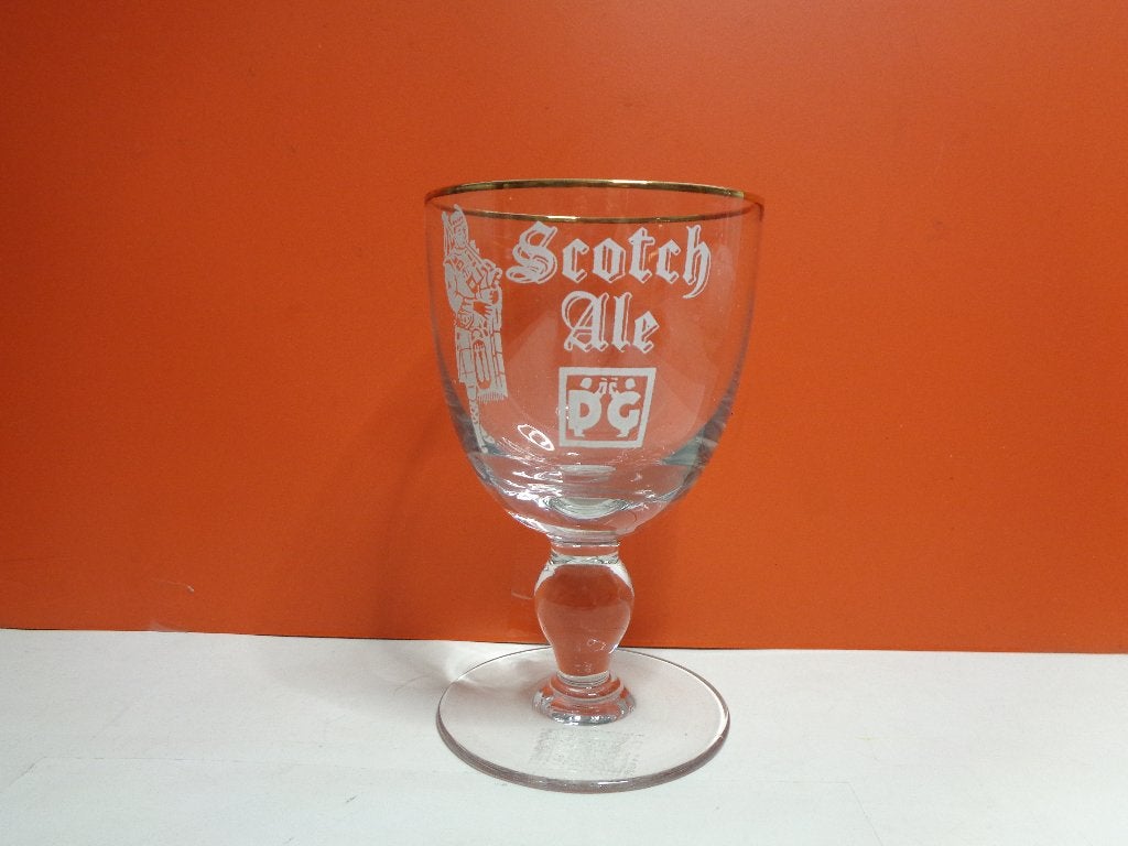 SCOTCH Ale DG bierglas, Collections, Marques de bière, Enlèvement ou Envoi, Comme neuf, Verre ou Verres, Autres marques