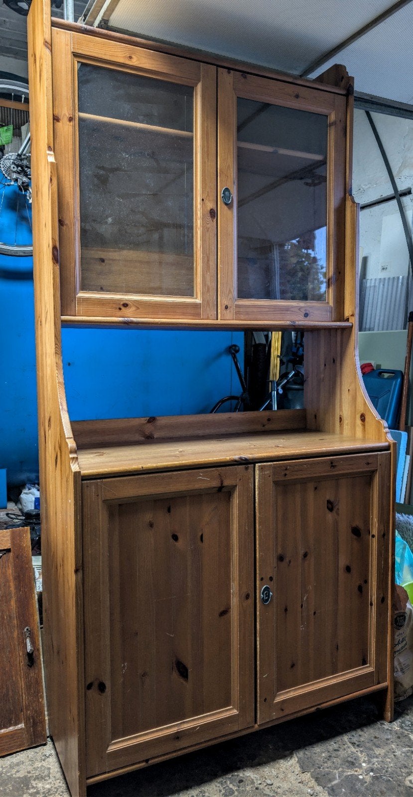 Gratis grenen kast., Huis en Inrichting, Ophalen, Gebruikt, Grenenhout