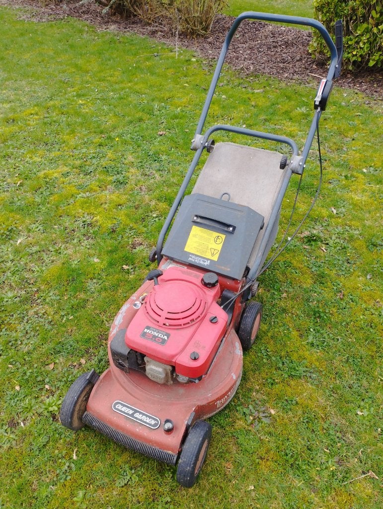 honda grasmaaier GXV140 Queen Garden, Honda, Tondeuse rotative, Utilisé, Sac de ramassage