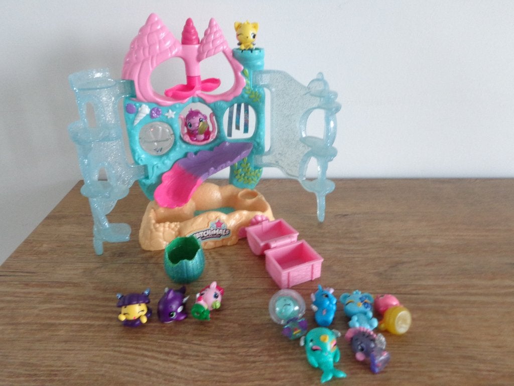 HATCHIMALS "Château Corail" - Spin Master, Enlèvement ou Envoi, Comme neuf, Maison de poupées