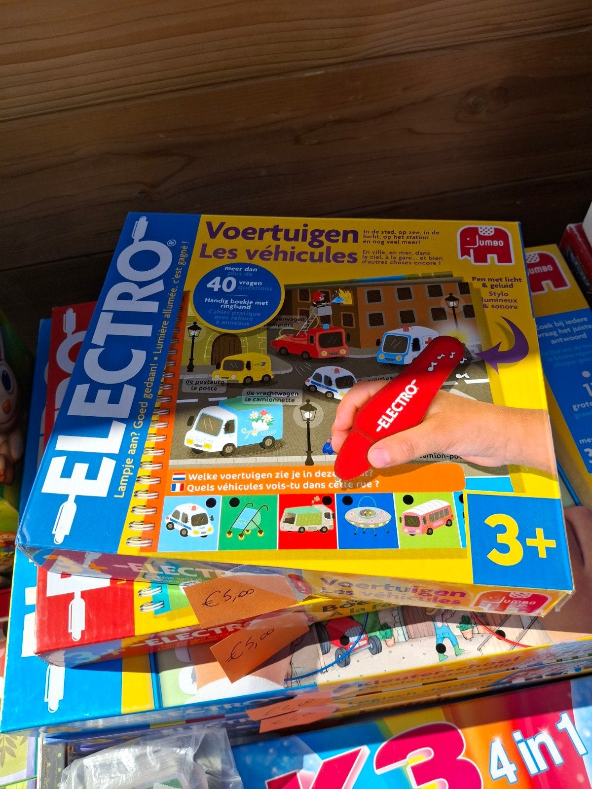 Electro van Jumbo, Enfants & Bébés, Enlèvement, Comme neuf, Découverte, Avec lumière