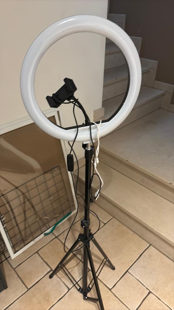 Staander licht en gsm houder TE GEEF, Enlèvement