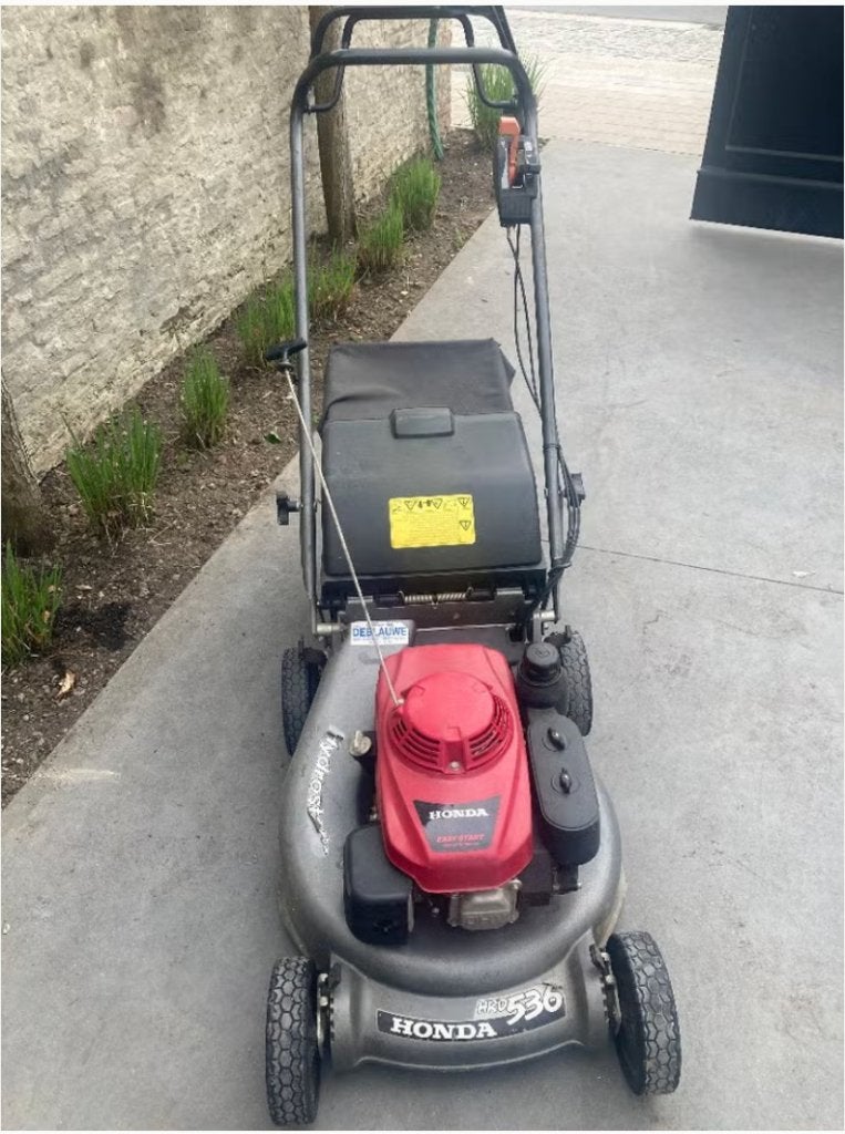 honda grasmaaier hrd 536C, Enlèvement