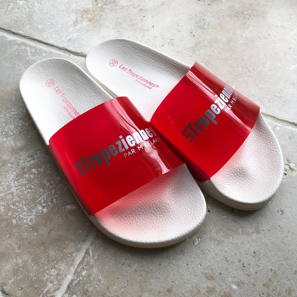Sandales Tropeziennes, Enlèvement, Comme neuf, Rouge