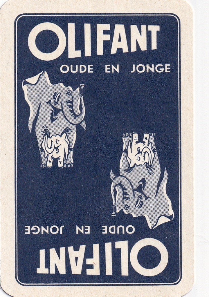 L 19 / S K OLIFANT OUDE EN JONGE, Ophalen of Verzenden, Nieuw, Speelkaart(en)