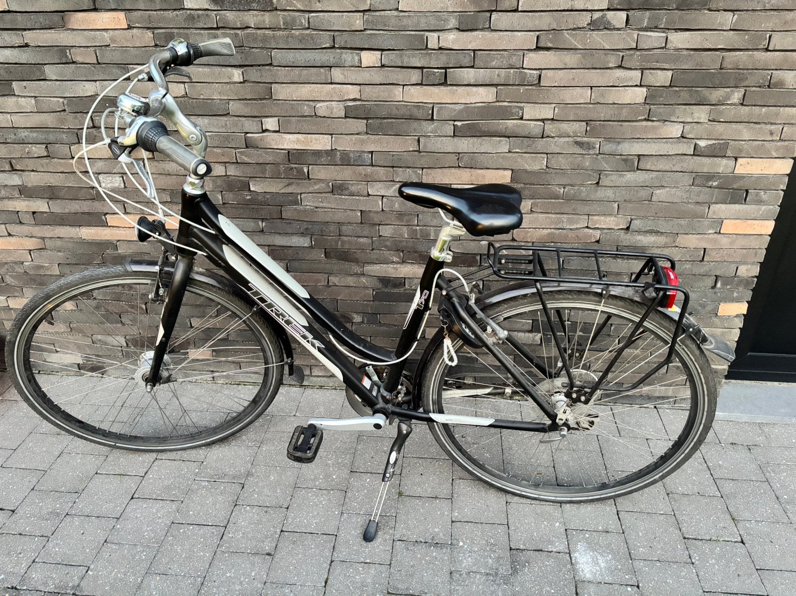 Trek damesfiets, Fietsen en Brommers, Gebruikt, 26 inch, Velgrem, Ophalen