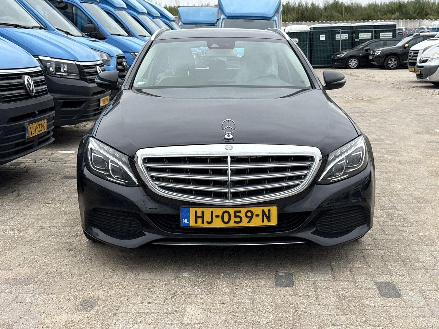 Mercedes-Benz C 350 Estate e Lease Edition | HYBRIDE STORING, Auto's, Automaat, Navigatiesysteem, Beige, Zwart
