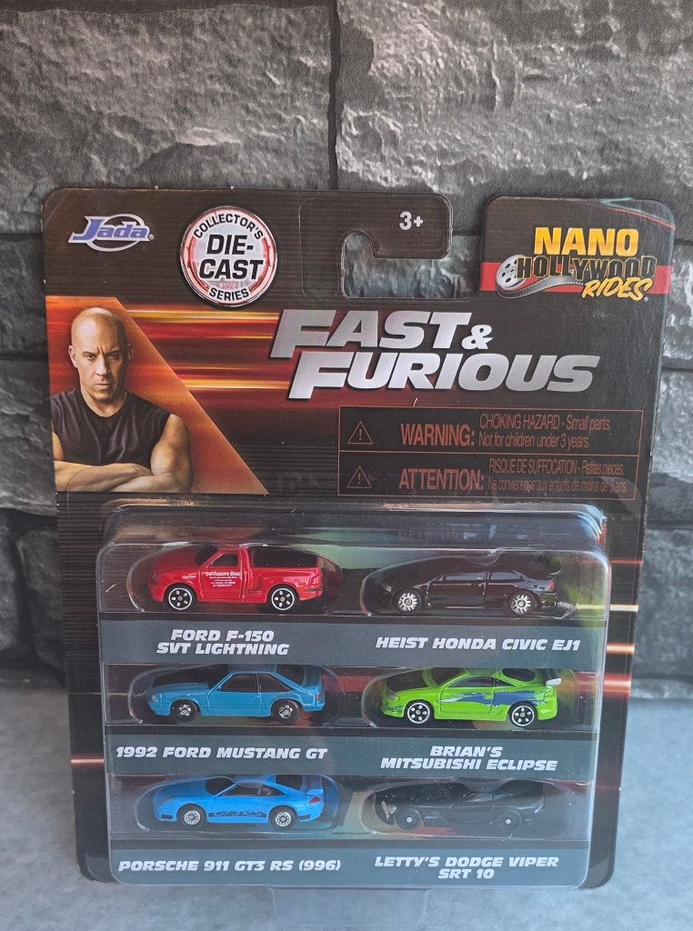 fast and furious NANO pack, Neuf, Enlèvement ou Envoi, Voiture, Jada toys