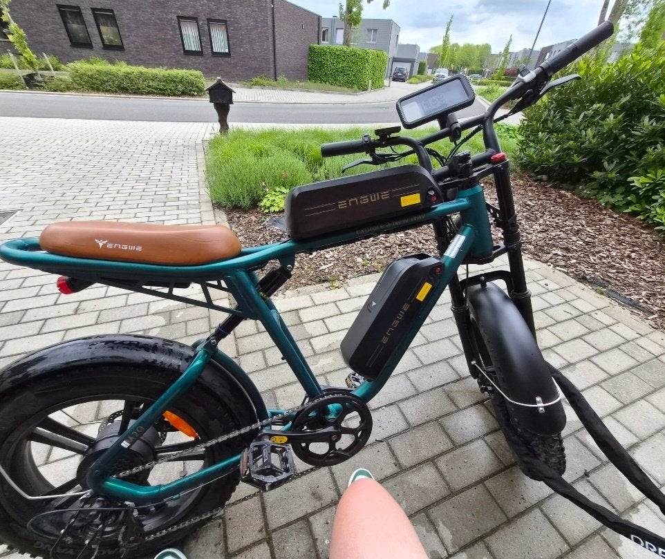 ENGWE M20 - Fatbike - Dubbele Accu - Groen, Fietsen en Brommers, Ophalen, Gebruikt, ENGWE
