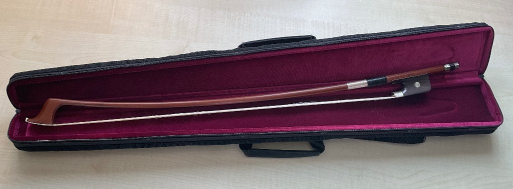 Dörfler D7F contrabas strijkstok, 3/4, French style, Muziek en Instrumenten, Ophalen of Verzenden, Zo goed als nieuw, 3/4-contrabas