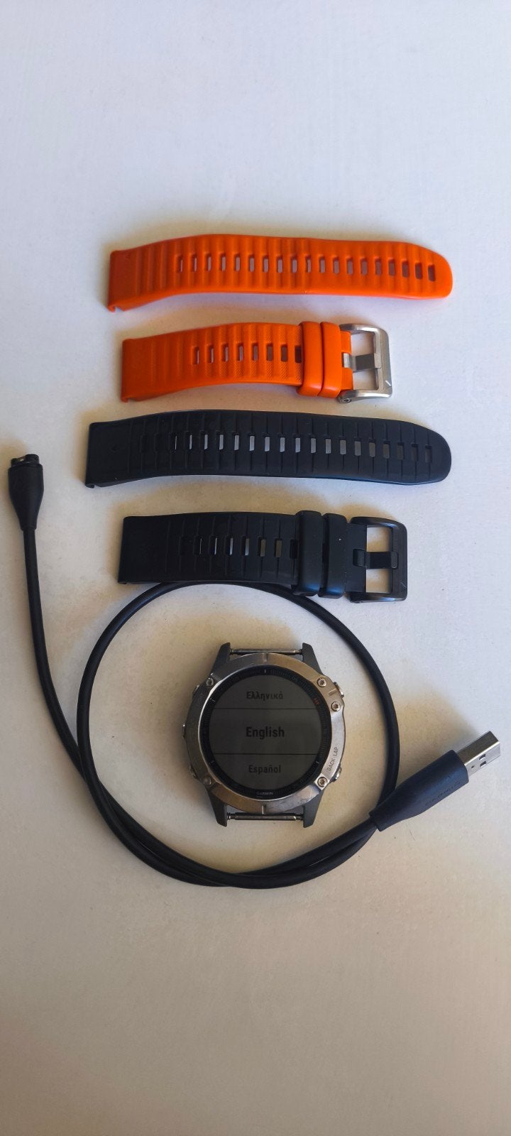 Garmin fēnix 6 Saffier 47 mm, Ophalen, Conditie, Zo goed als nieuw, Garmin