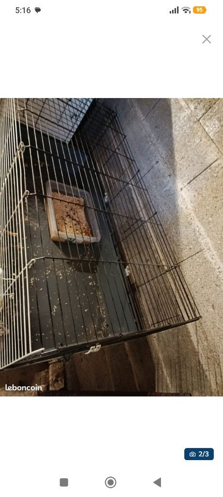 Grande cage a rongeur, Animaux & Accessoires, Cage, Enlèvement, Utilisé, 110 cm ou plus