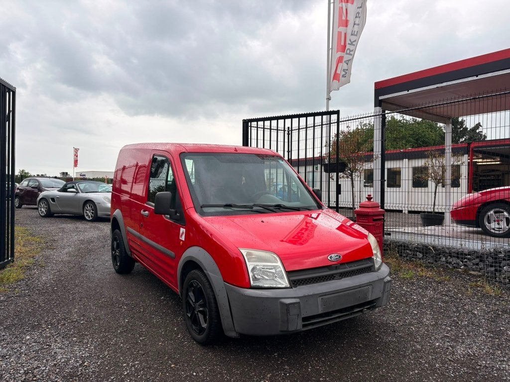Ford Transit Connect 1.8TDCi 2005 #149.452km #Prête à immat., Autos, Rouge, Achat, Entreprise, 1753 cm³