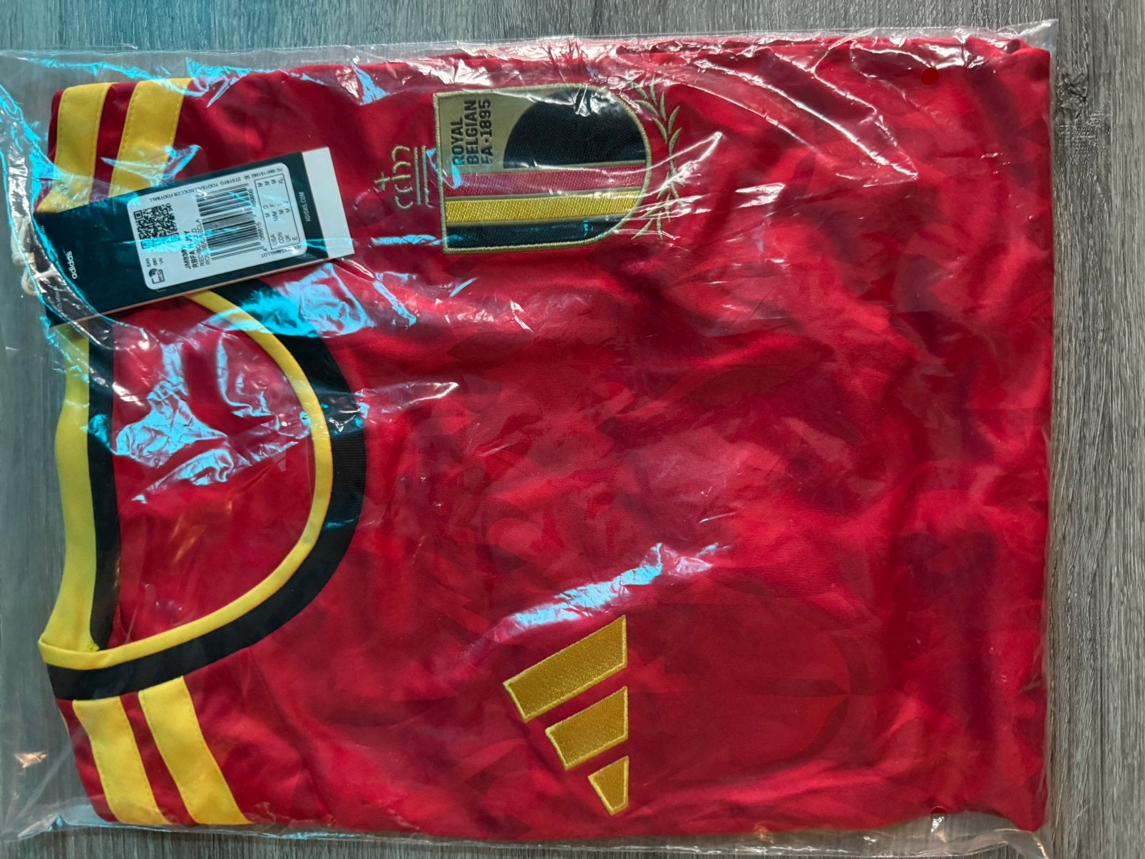 vareuse  maillot officiel NEUVE cello Belgique foot, Taille M, Enlèvement ou Envoi, Neuf, Maillot