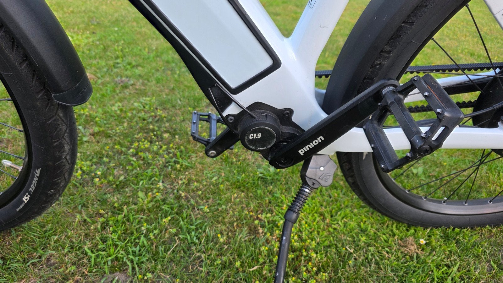 Magnifique Stromer ST3 Comfort M, blanc, excellent état (pig, Vélos & Vélomoteurs, Enlèvement