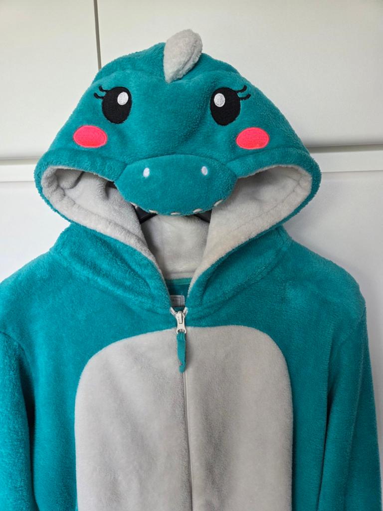 Superzachte Dino Onesie maat large, Kleding | Dames, Pyjama's, Ophalen of Verzenden, Zo goed als nieuw