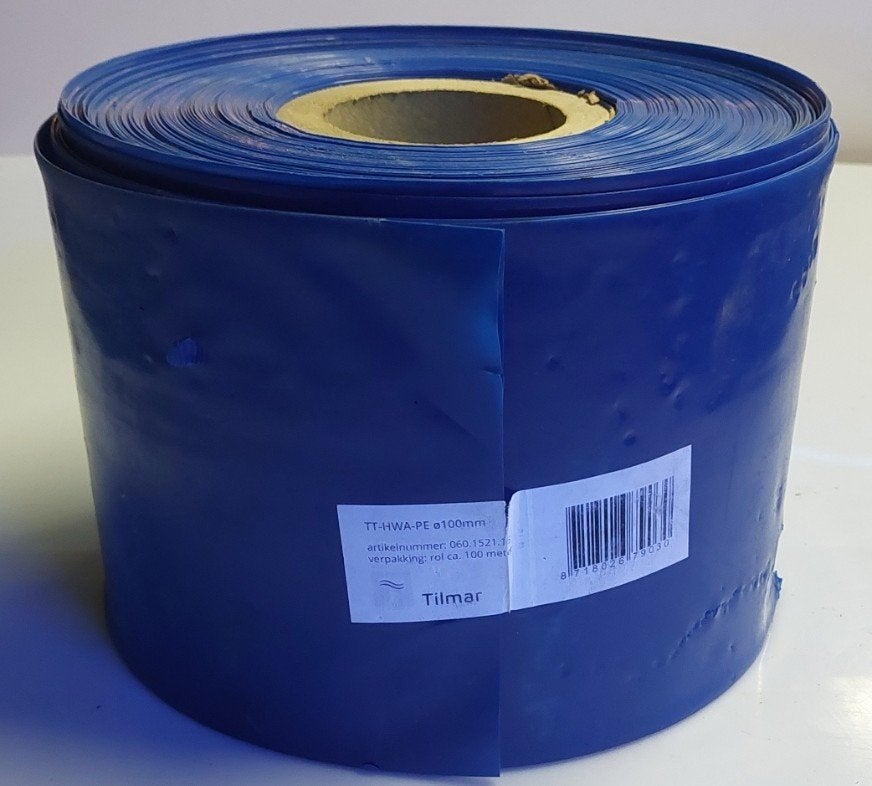 Tilmar tijdelijke regenwaterafvoer Ø100 mm – rol 100 m NIEUW, Doe-het-zelf en Bouw, Dakisolatie, Overige materialen, Nieuw, Ophalen of Verzenden