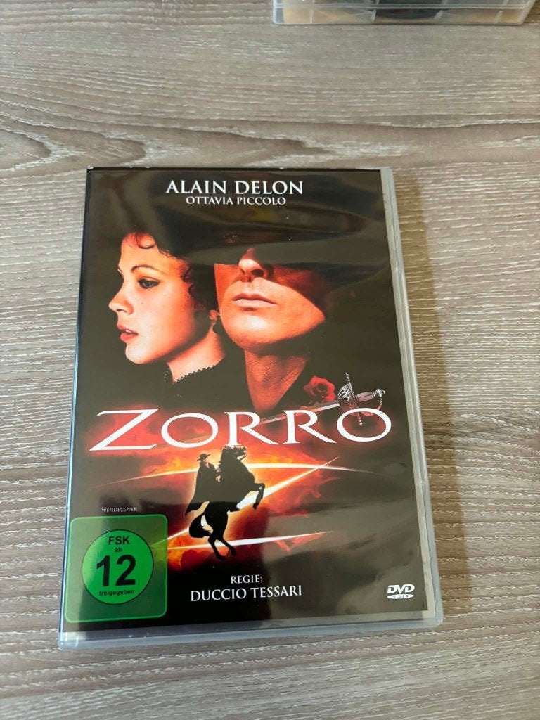Zorro met Alain Delon, Import Duitsland.  5 euro., À partir de 6 ans, Import, Comme neuf, 1960 à 1980
