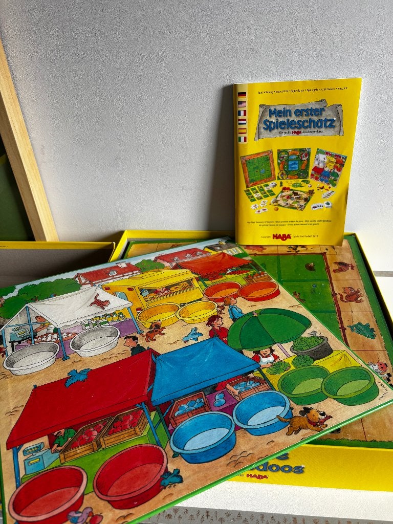 Haba ma première boîte de jeux - état neuf, Hobby & Loisirs créatifs, Enlèvement ou Envoi, Neuf, Haba