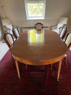 Mahoniehouten tafel, Antiek en Kunst, Ophalen