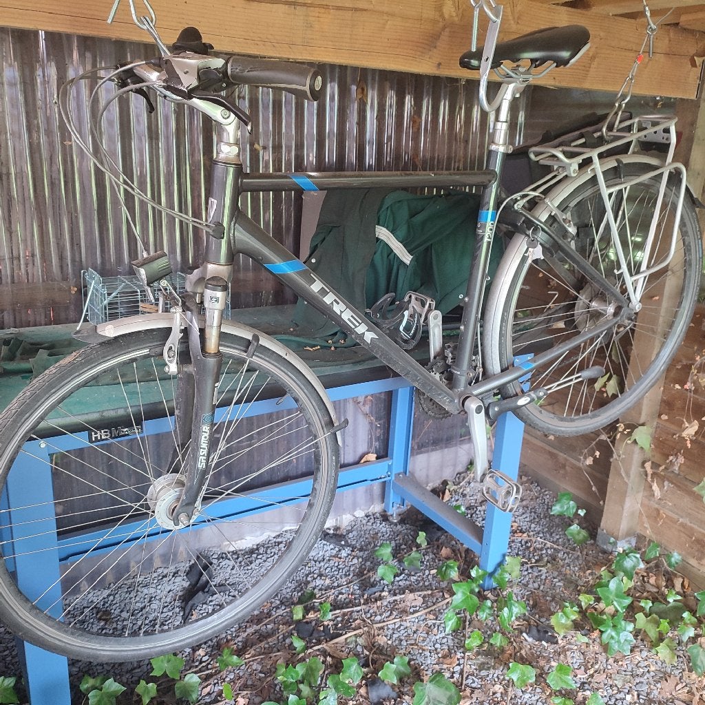 Herenfiets TREK T200 SR Suntour met werk aan, Fietsen en Brommers, Ophalen, Gebruikt, Versnellingen