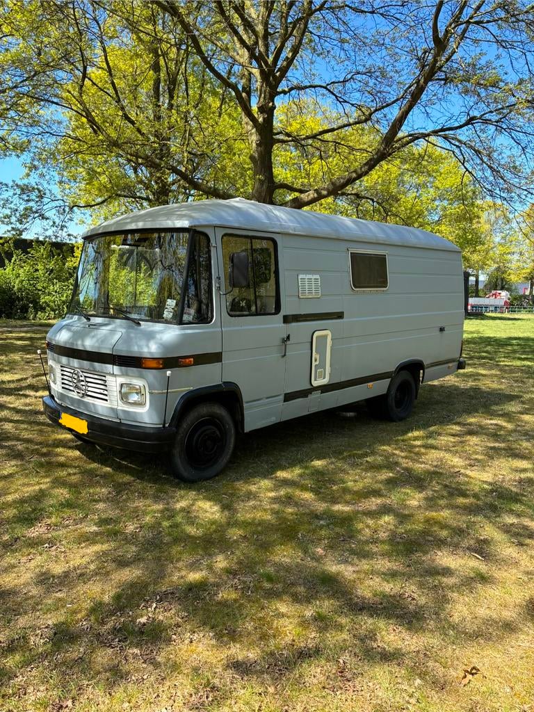 Mercedes DUDO L407DG 407D 508d CAMPER 1982 OLDTIMER, Caravans en Kamperen, Mobilhomes, Buscamper of Camperbus, Particulier, Mercedes