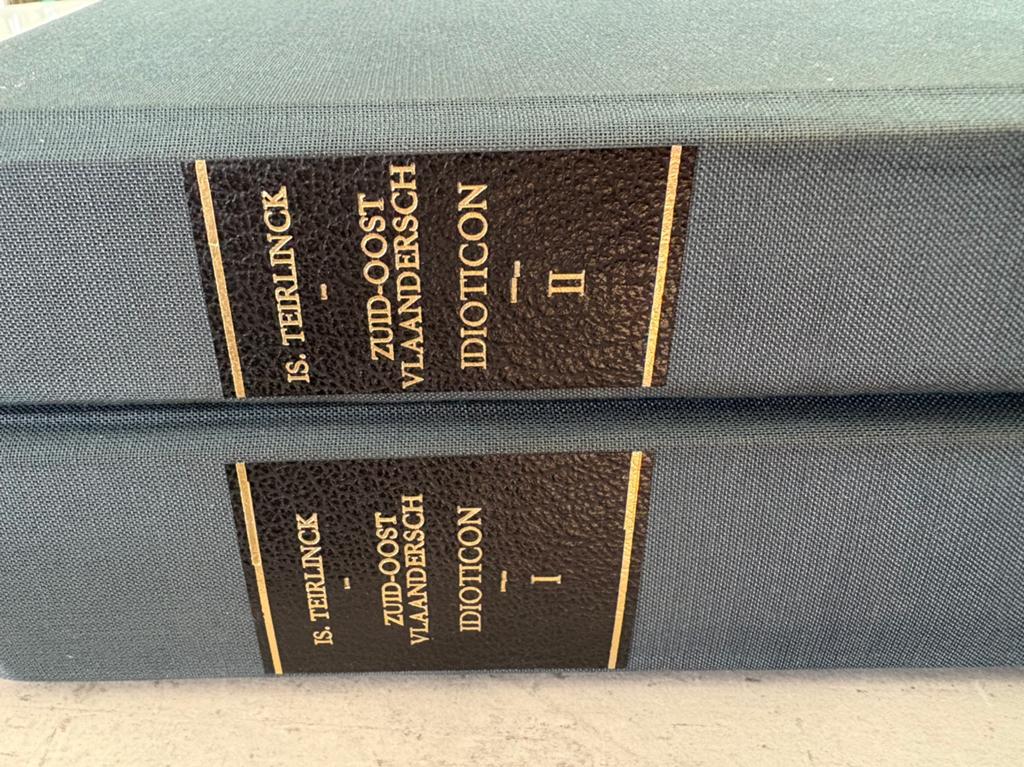 2 boeken zuidoost Vlaanders idioticon, Boeken, Encyclopedieën, Ophalen of Verzenden, Gelezen