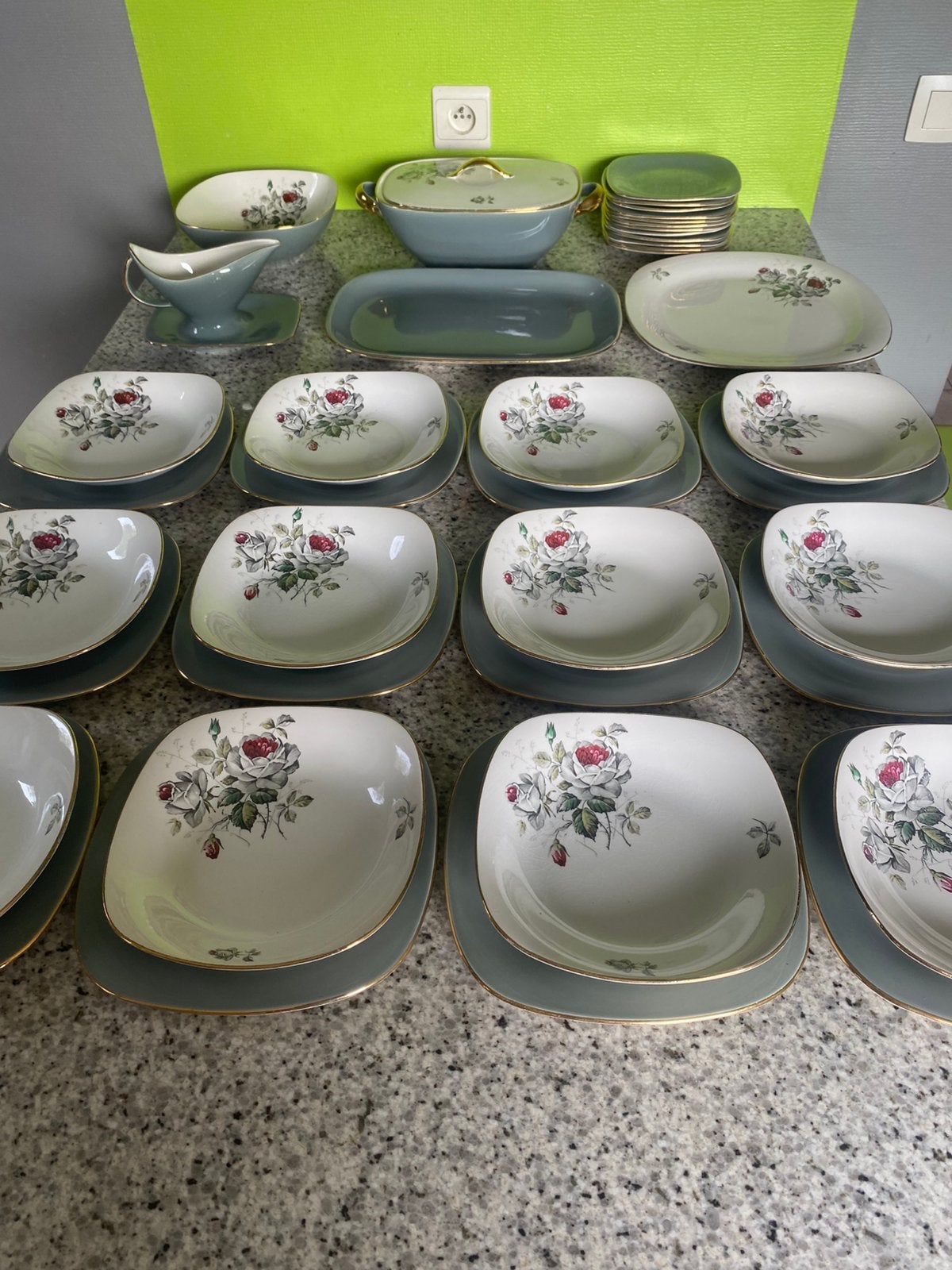Service Boch séduction marquise Miami, Antiek en Kunst, Ophalen