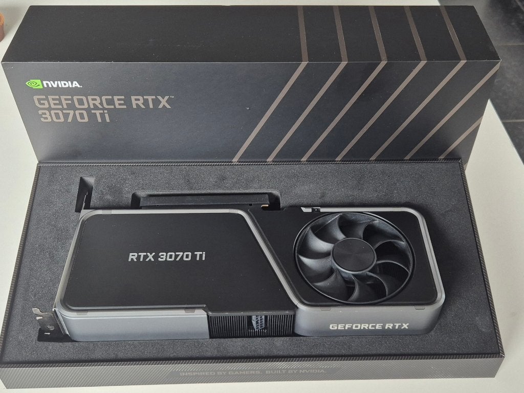 NVIDIA GeForce RTX 3070 Ti Founders Edition, GDDR6, PCI-Express 4, Ophalen of Verzenden, Zo goed als nieuw