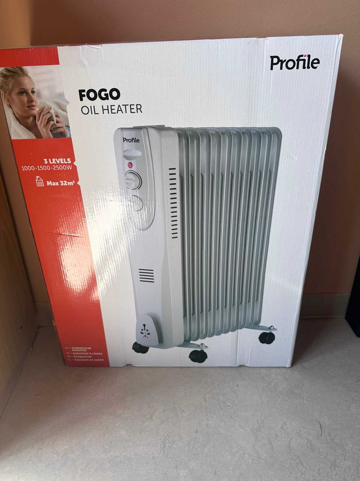 Elektronische verwarming, Doe-het-zelf en Bouw, Verwarming en Radiatoren, Ophalen, Zo goed als nieuw