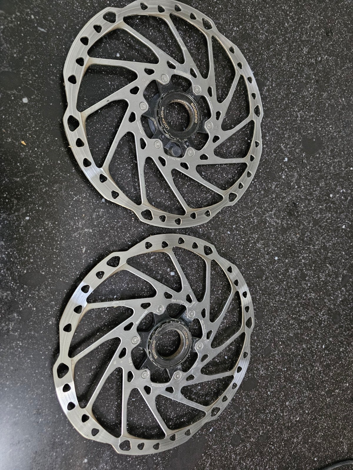 2 shimano ebike remschijven 203mm, Fietsen en Brommers, Ophalen of Verzenden