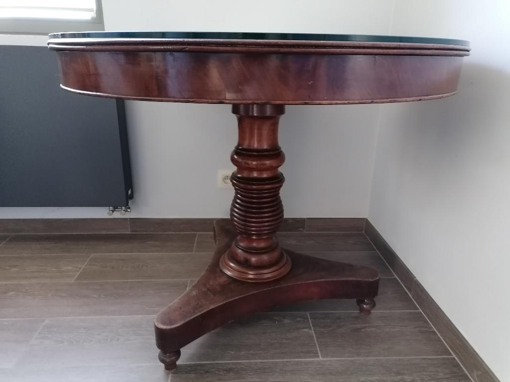 Ronde tafel, Ophalen