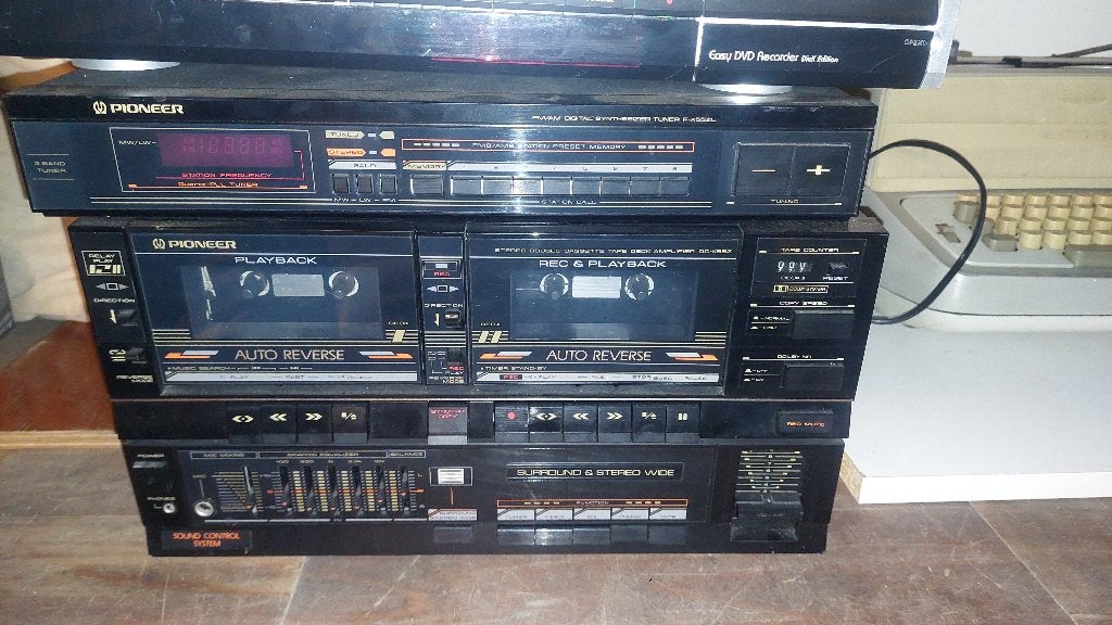 Pioneer DC-X55Z Versterker/Deck & F-X55ZL Tuner, Gebruikt, Ophalen of Verzenden, Pioneer, 120 watt of meer