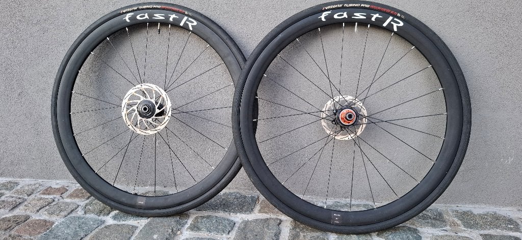 Fastr wielset aluminium disc, Fietsen en Brommers, Gebruikt, Fast r, Aluminium, Racefiets