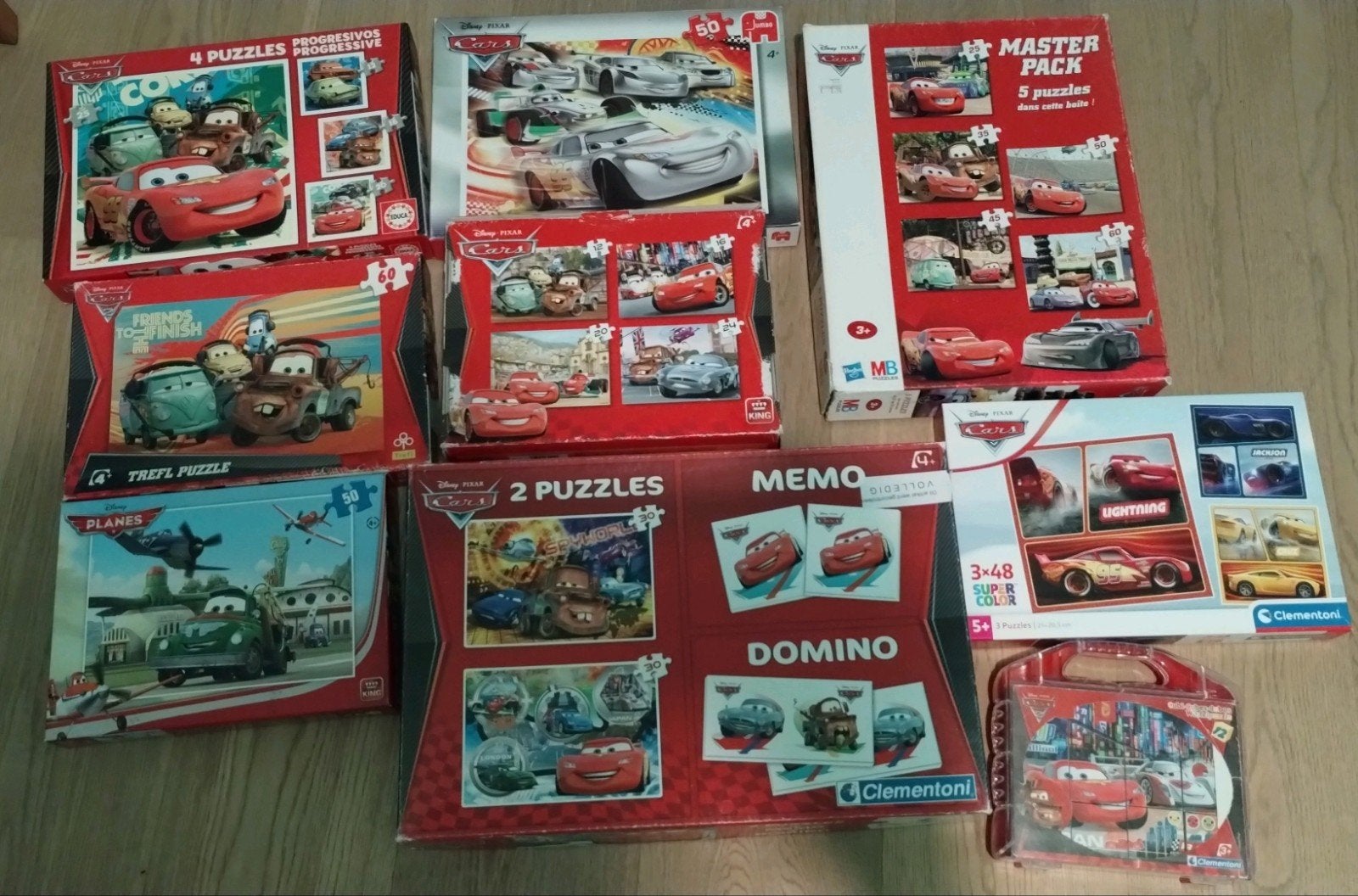 Puzzels Cars, Hobby & Loisirs créatifs, Sport cérébral & Puzzles, Enlèvement ou Envoi, Moins de 500 pièces, Utilisé, Puzzle