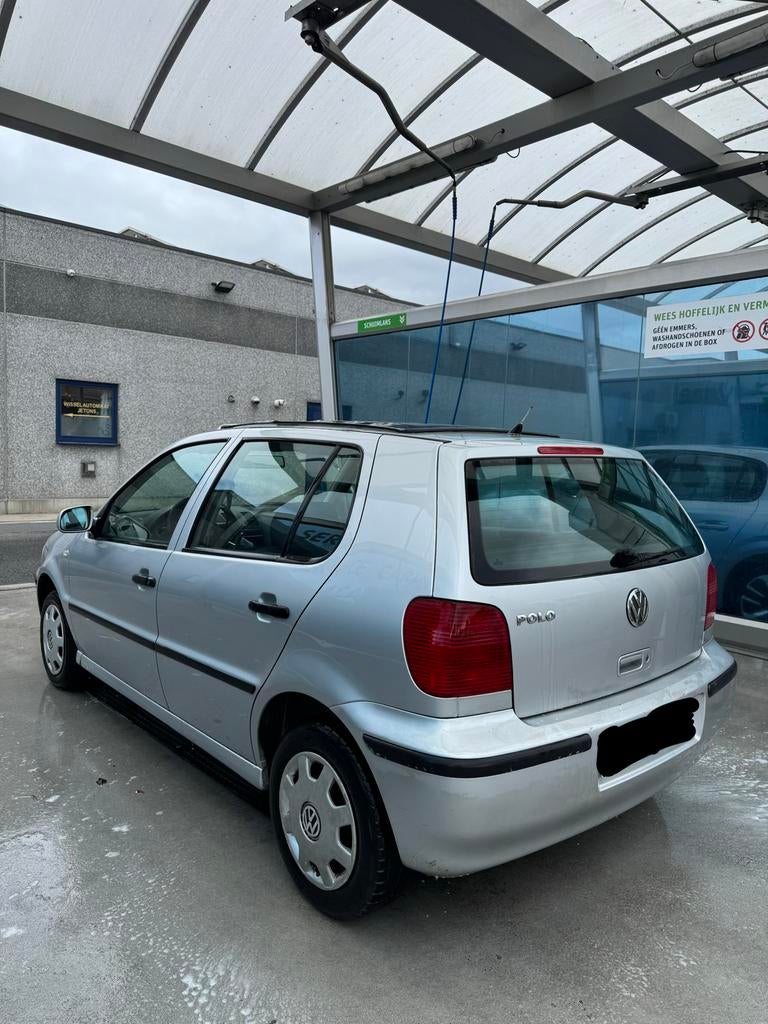 Vw Polo 1,4 benzine gekeurd vvk, open dak, euro4, Auto's, Voorwielaandrijving, Stof, Zwart, 4 cilinders