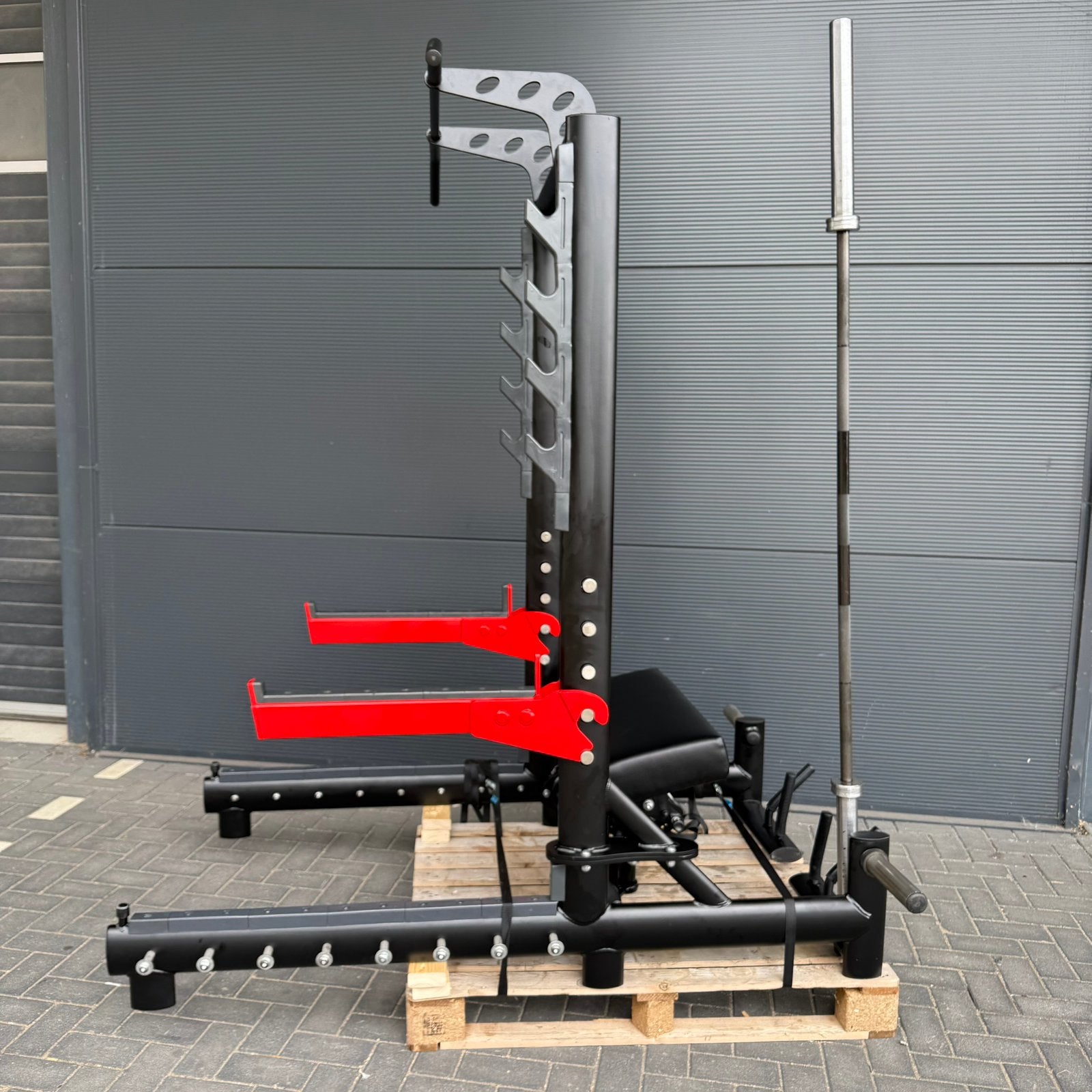 Gym80 glute booster rack hip thrust booty builder multi rek, Sport en Fitness, Ophalen, Zo goed als nieuw