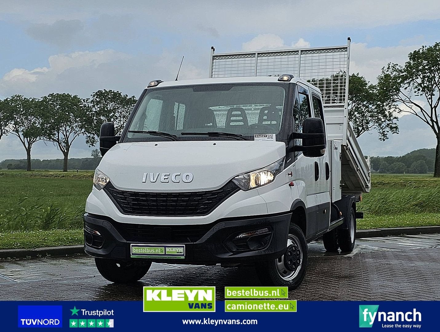 Iveco DAILY 35C16 DUB.CAB Kipper 3.0Lt, Iveco, Wit, Bedrijf, Te koop
