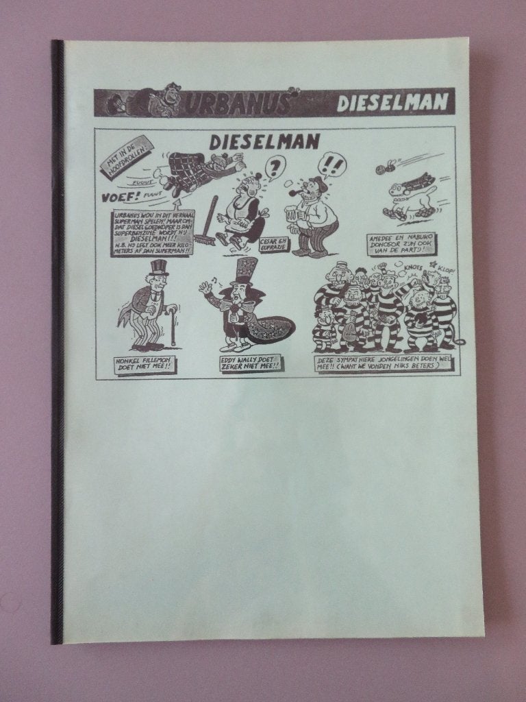 1988 Panorama Urbanus Dieselman gebonden magazinestrip, Boeken, Complete serie of reeks, Ophalen of Verzenden, Zo goed als nieuw