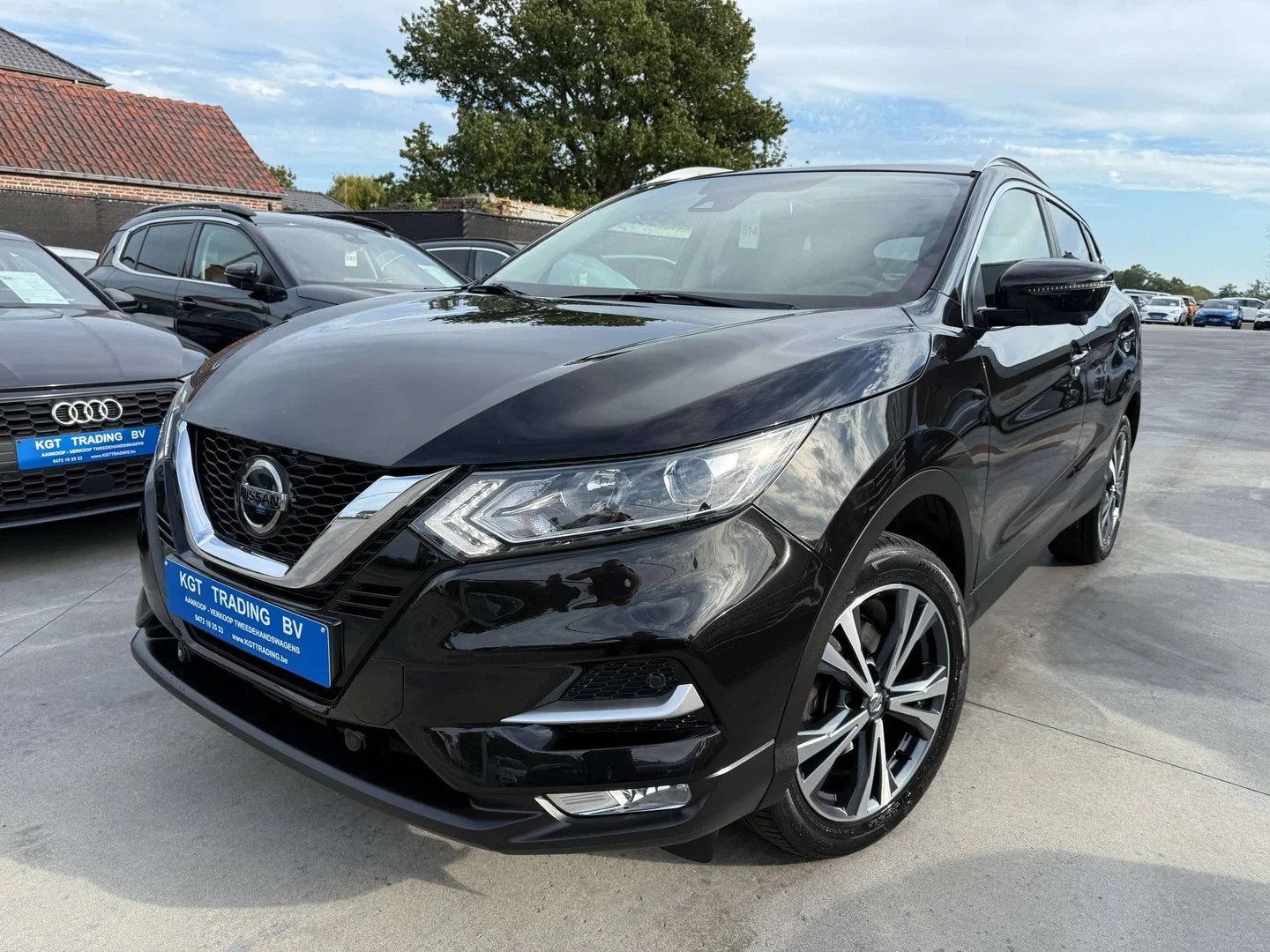 Nissan QASHQAI 1.2i 115PK NAVIGATIE 360 CAMERA PANORAMA-DAK, Autos, 1197 cm³, Achat, Noir, 5 portes