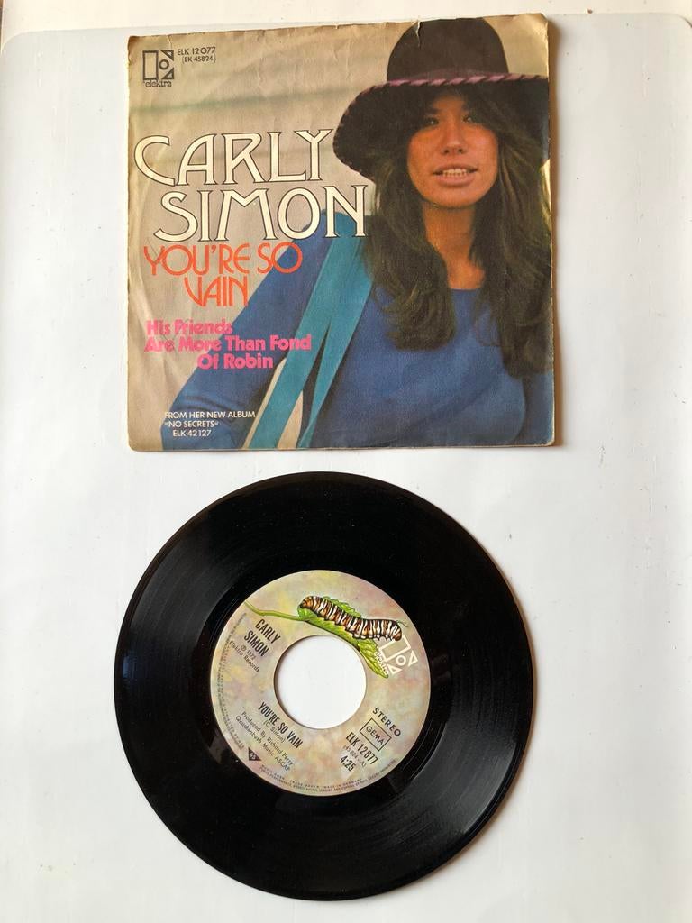 Carly Simon : Tu es si vaniteuse (1972), Envoi, Utilisé