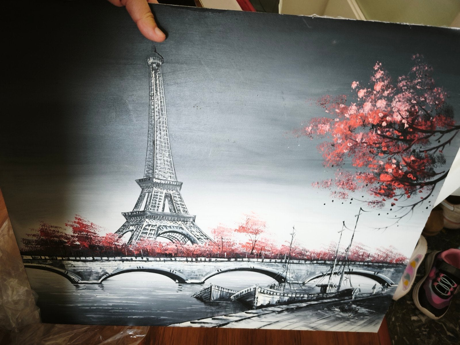 Peinture de Paris, Maison & Meubles, Enlèvement, Peinture