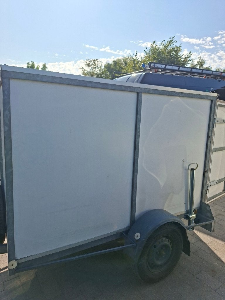 aanhangwagen te koop, Ophalen, Gebruikt