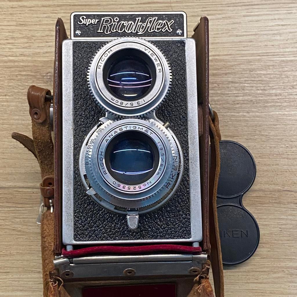 Super Ricohflex, midden format 6x6, Ricoh 80mm f3.5* nieuw!, Audio, Tv en Foto, Ophalen of Verzenden, Nieuw, Spiegelreflex, Overige Merken