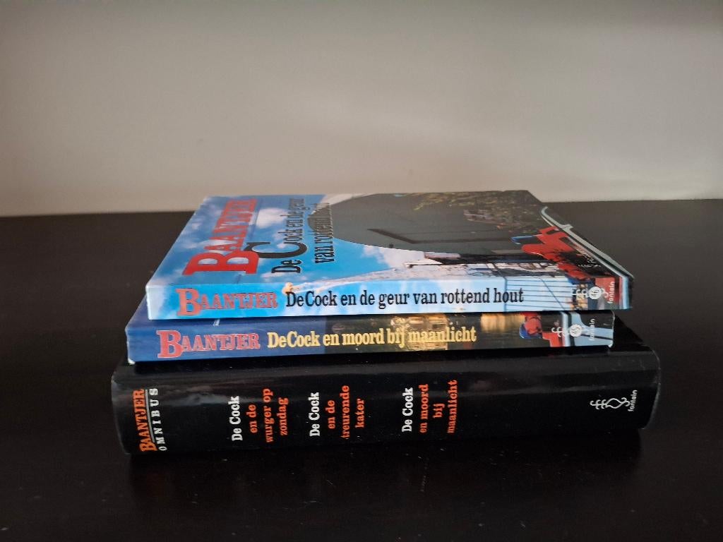 3 boeken Baantjer, Ophalen of Verzenden